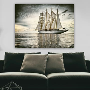 Dekorativ Canvasbilde 70x100 cm - Flerfarget - Interiør - Maleri & posters - Lerretsbilder