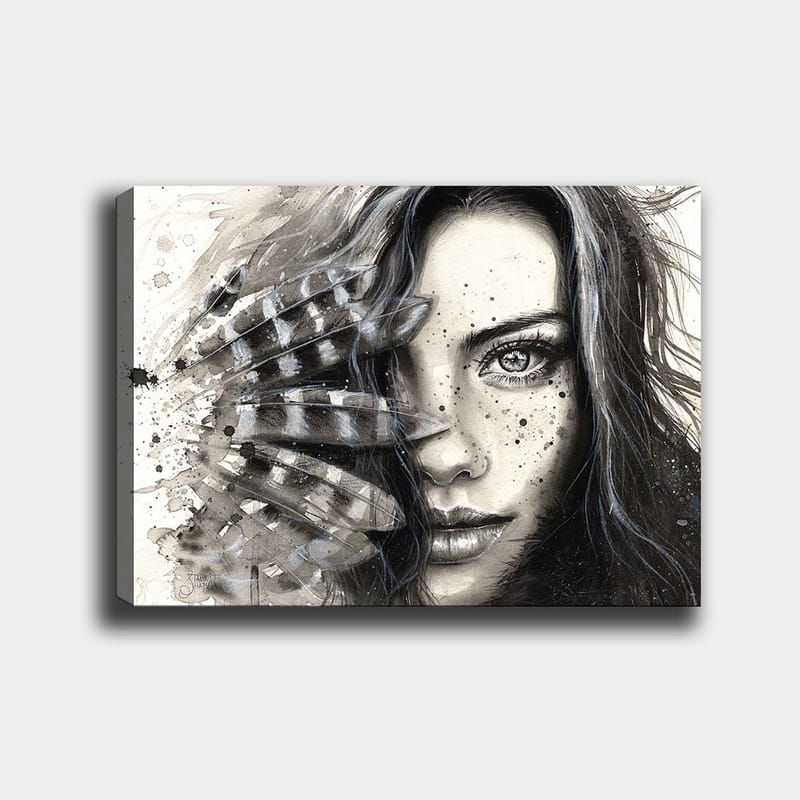 Dekorativ Canvasbilde 70x100 cm - Flerfarget - Interiør - Maleri & posters - Lerretsbilder