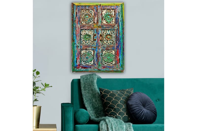 Dekorativ Canvasbilde 70x100 cm - Flerfarget - Interiør - Maleri & posters - Lerretsbilder