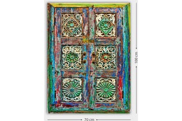 Dekorativ Canvasbilde 70x100 cm - Flerfarget - Interiør - Maleri & posters - Lerretsbilder