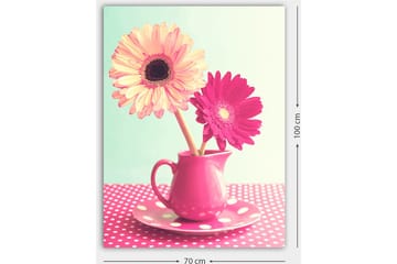 Dekorativ Canvasbilde 70x100 cm - Flerfarget - Interiør - Maleri & posters - Lerretsbilder