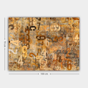 Dekorativ Canvasbilde 70x100 cm - Flerfarget - Interiør - Maleri & posters - Lerretsbilder