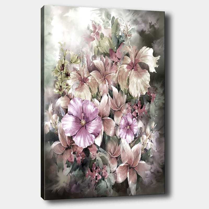 Dekorativ Canvasbilde 70x100 cm - Flerfarget - Interiør - Maleri & posters - Lerretsbilder
