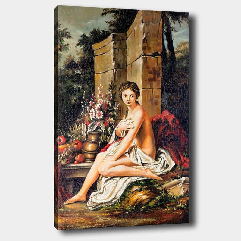 Dekorativ Canvasbilde 70x100 cm - Flerfarget - Interiør - Maleri & posters - Lerretsbilder
