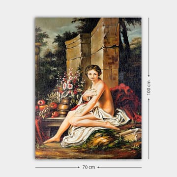 Dekorativ Canvasbilde 70x100 cm - Flerfarget - Interiør - Maleri & posters - Lerretsbilder