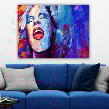 Dekorativ Canvasbilde 70x100 cm - Flerfarget - Interiør - Maleri & posters - Lerretsbilder