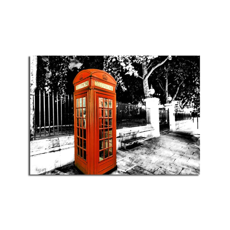 Dekorativ Canvasbilde 70x100 cm - Flerfarget - Interiør - Maleri & posters - Lerretsbilder