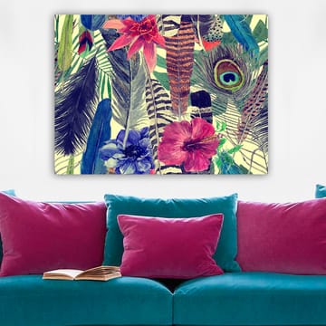Dekorativ Canvasbilde 70x100 cm - Flerfarget - Interiør - Maleri & posters - Lerretsbilder