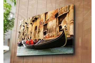 Dekorativ Canvasbilde 70x100 cm - Flerfarget - Interiør - Maleri & posters - Lerretsbilder