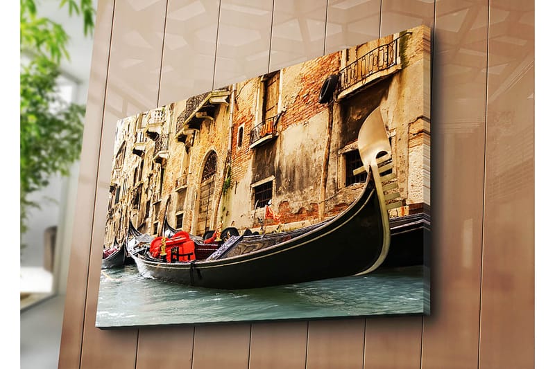 Dekorativ Canvasbilde 70x100 cm - Flerfarget - Interiør - Maleri & posters - Lerretsbilder