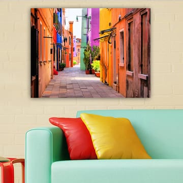 Dekorativ Canvasbilde 70x100 cm - Flerfarget - Interiør - Maleri & posters - Lerretsbilder