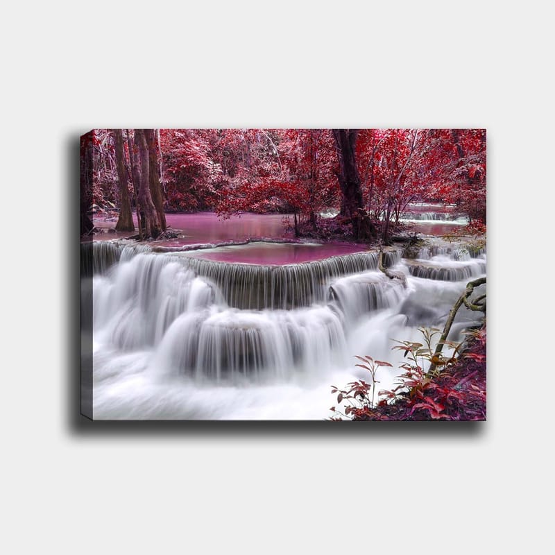 Dekorativ Canvasbilde 70x100 cm - Flerfarget - Interiør - Maleri & posters - Lerretsbilder