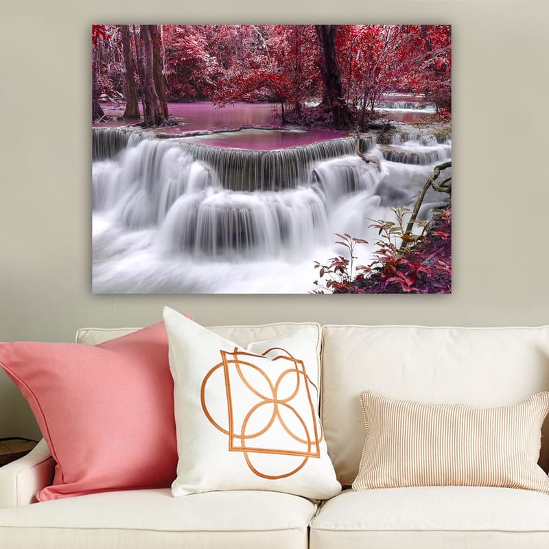 Dekorativ Canvasbilde 70x100 cm - Flerfarget - Interiør - Maleri & posters - Lerretsbilder