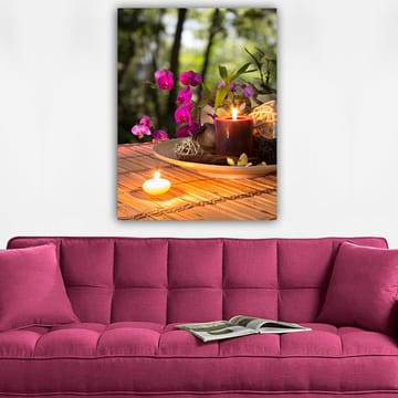Dekorativ Canvasbilde 70x100 cm - Flerfarget - Interiør - Maleri & posters - Lerretsbilder