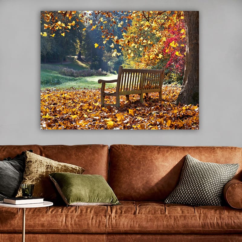 Dekorativ Canvasbilde 70x100 cm - Flerfarget - Interiør - Maleri & posters - Lerretsbilder