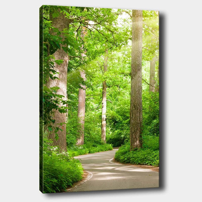 Dekorativ Canvasbilde 70x100 cm - Flerfarget - Interiør - Maleri & posters - Lerretsbilder