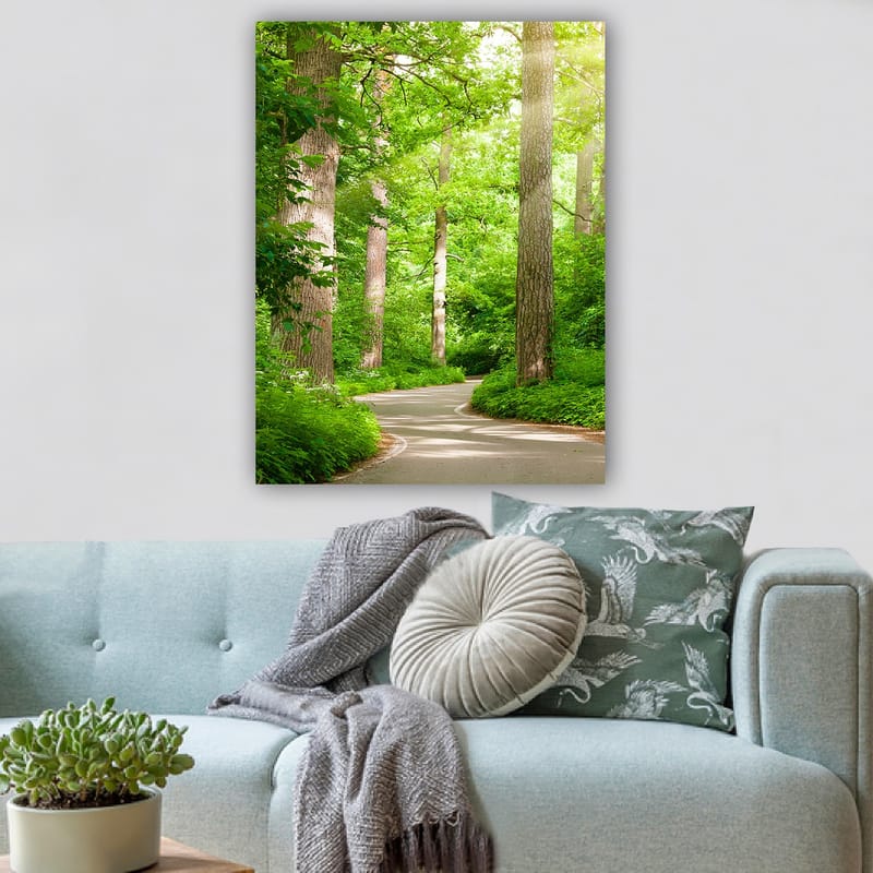 Dekorativ Canvasbilde 70x100 cm - Flerfarget - Interiør - Maleri & posters - Lerretsbilder