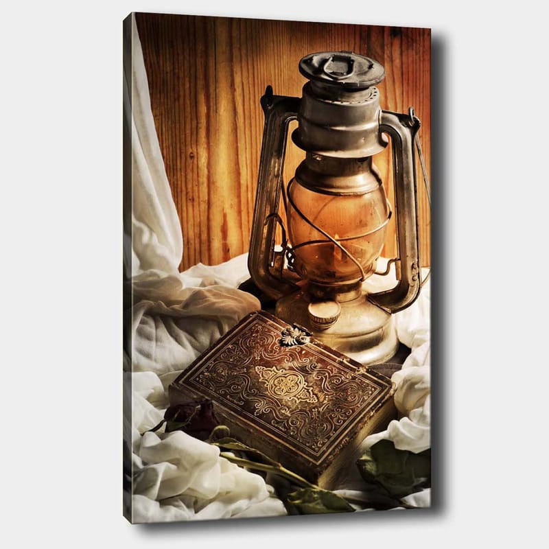 Dekorativ Canvasbilde 70x100 cm - Flerfarget - Interiør - Maleri & posters - Lerretsbilder