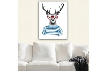 Dekorativ Canvasbilde 70x100 cm - Flerfarget - Interiør - Maleri & posters - Lerretsbilder