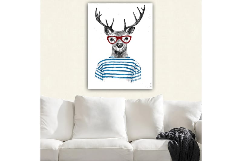Dekorativ Canvasbilde 70x100 cm - Flerfarget - Interiør - Maleri & posters - Lerretsbilder