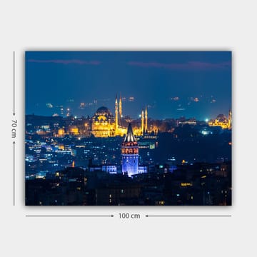 Dekorativ Canvasbilde 70x100 cm - Flerfarget - Interiør - Maleri & posters - Lerretsbilder