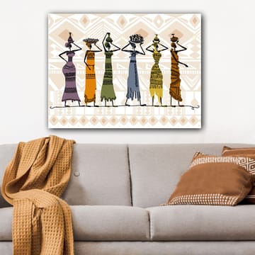 Dekorativ Canvasbilde 70x100 cm - Flerfarget - Interiør - Maleri & posters - Lerretsbilder