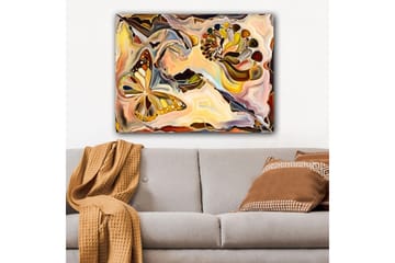 Dekorativ Canvasbilde 70x100 cm - Flerfarget - Interiør - Maleri & posters - Lerretsbilder