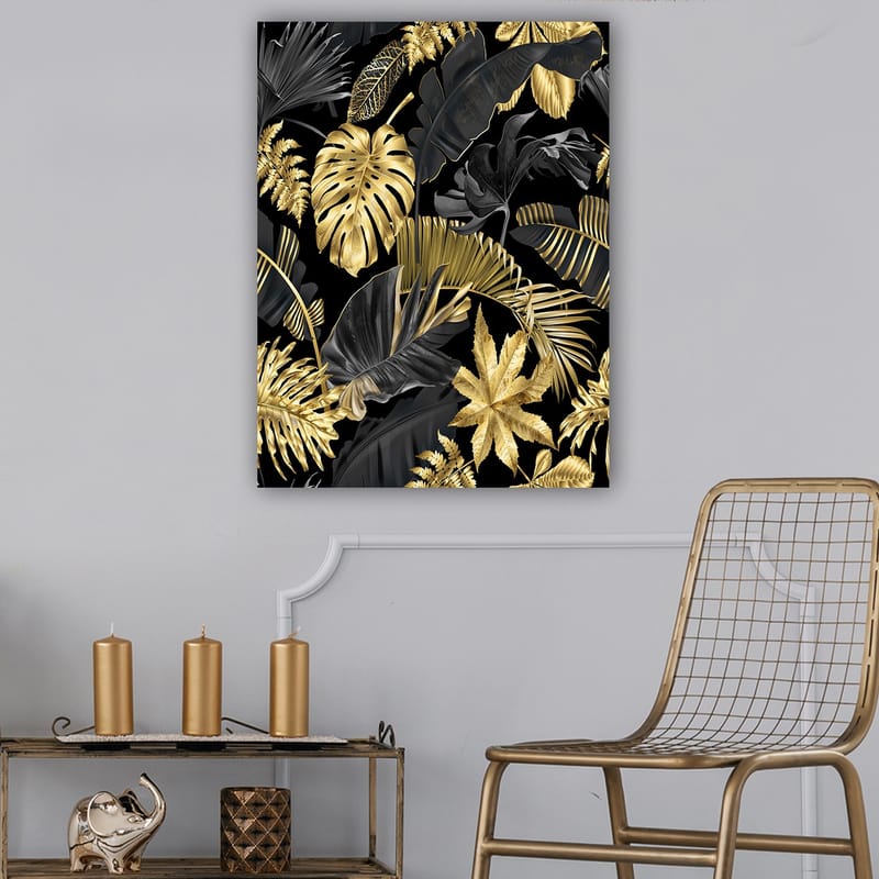 Dekorativ Canvasbilde 70x100 cm - Flerfarget - Interiør - Maleri & posters - Lerretsbilder