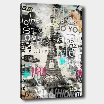 Dekorativ Canvasbilde 70x100 cm - Flerfarget - Interiør - Maleri & posters - Lerretsbilder