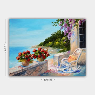 Dekorativ Canvasbilde 70x100 cm - Flerfarget - Interiør - Maleri & posters - Lerretsbilder