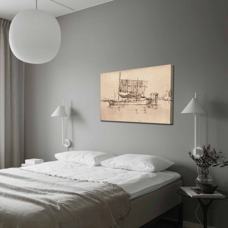 Dekorativ Canvasbilde 70x100 cm - Flerfarget - Interiør - Maleri & posters - Lerretsbilder