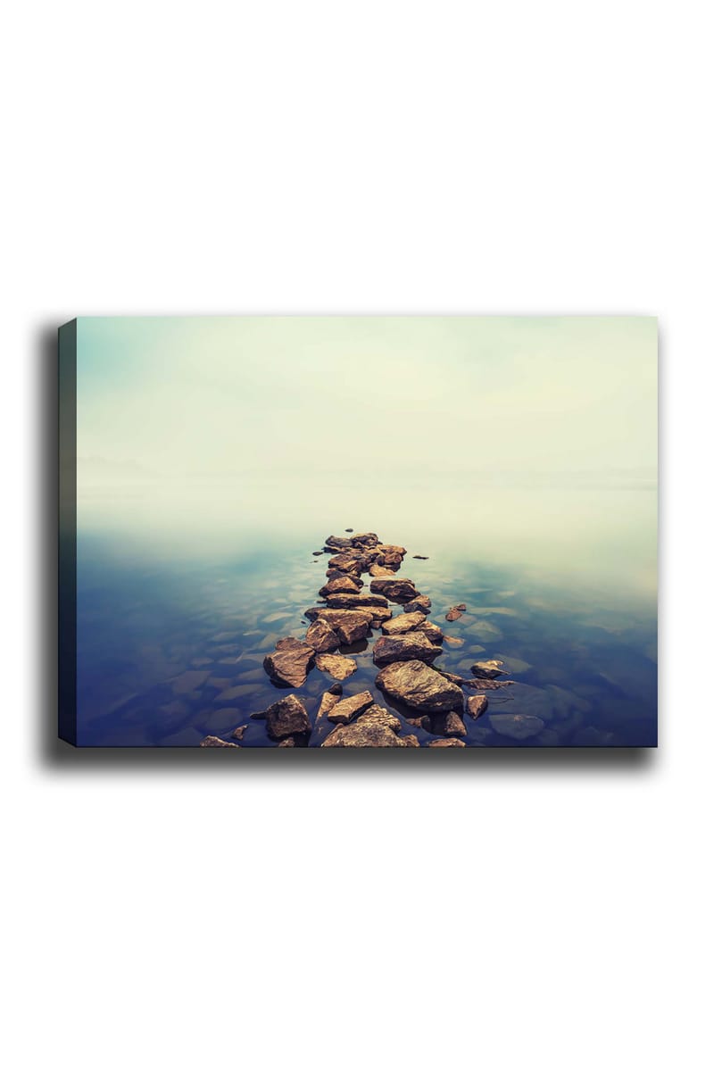 Dekorativ Canvasbilde 70x100 cm - Flerfarget - Interiør - Maleri & posters - Lerretsbilder