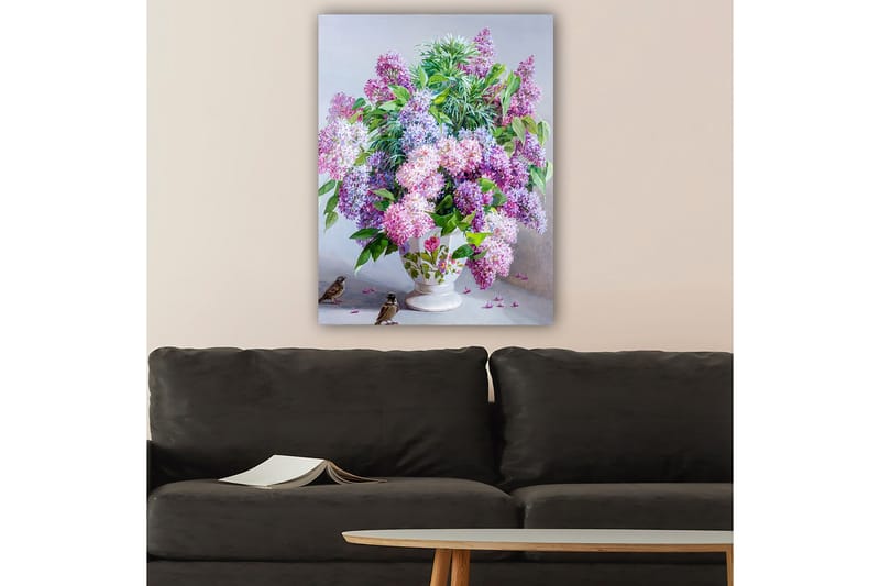 Dekorativ Canvasbilde 70x100 cm - Flerfarget - Interiør - Maleri & posters - Lerretsbilder