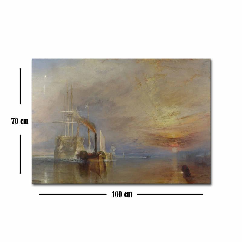 Dekorativ Canvasbilde 70x100 cm - Flerfarget - Interiør - Maleri & posters - Lerretsbilder