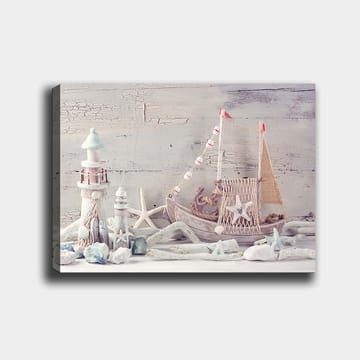 Dekorativ Canvasbilde 70x100 cm - Flerfarget - Interiør - Maleri & posters - Lerretsbilder