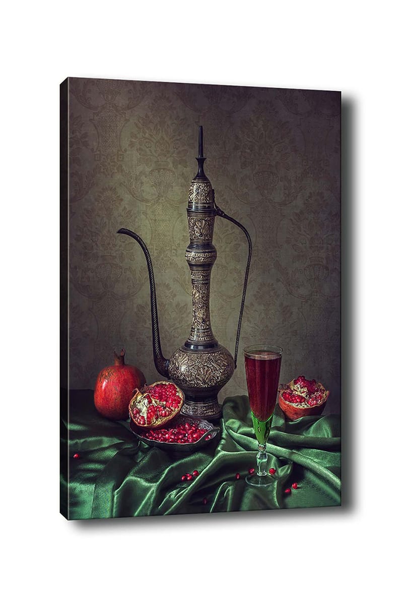 Dekorativ Canvasbilde 70x100 cm - Flerfarget - Interiør - Maleri & posters - Lerretsbilder