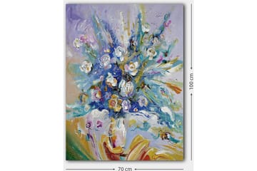 Dekorativ Canvasbilde 70x100 cm - Flerfarget - Interiør - Maleri & posters - Lerretsbilder