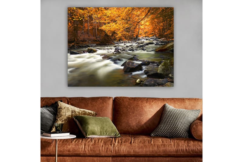 Dekorativ Canvasbilde 70x100 cm - Flerfarget - Interiør - Maleri & posters - Lerretsbilder