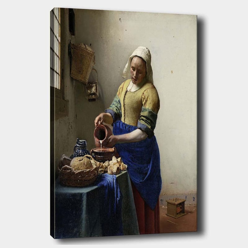 Dekorativ Canvasbilde 70x100 cm - Flerfarget - Interiør - Maleri & posters - Lerretsbilder