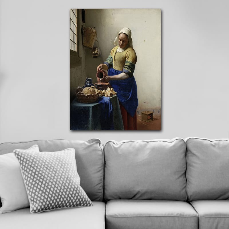 Dekorativ Canvasbilde 70x100 cm - Flerfarget - Interiør - Maleri & posters - Lerretsbilder