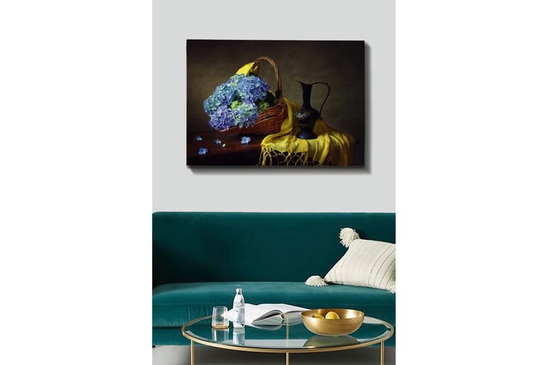 Dekorativ Canvasbilde 70x100 cm - Flerfarget - Interiør - Maleri & posters - Lerretsbilder