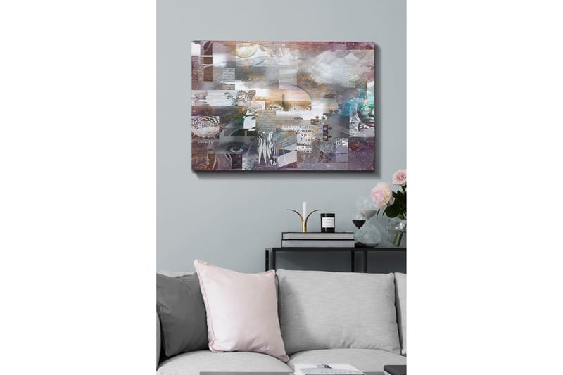 Dekorativ Canvasbilde 70x100 cm - Flerfarget - Interiør - Maleri & posters - Lerretsbilder