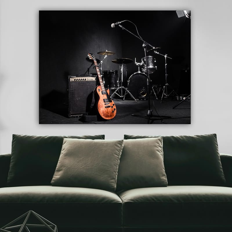 Dekorativ Canvasbilde 70x100 cm - Flerfarget - Interiør - Maleri & posters - Lerretsbilder