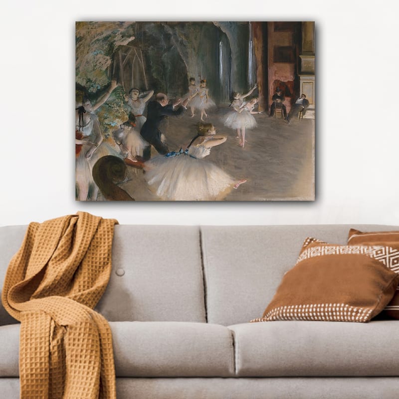 Dekorativ Canvasbilde 70x100 cm - Flerfarget - Interiør - Maleri & posters - Lerretsbilder