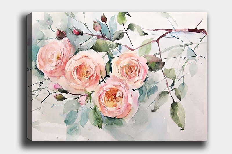 Dekorativ Canvasbilde 70x100 cm, Flerfarget
