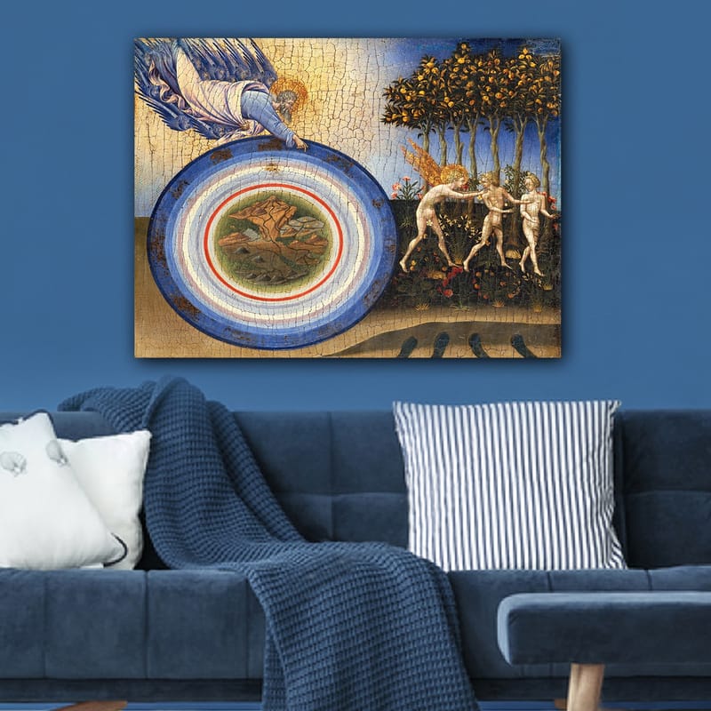 Dekorativ Canvasbilde 70x100 cm - Flerfarget - Interiør - Maleri & posters - Lerretsbilder