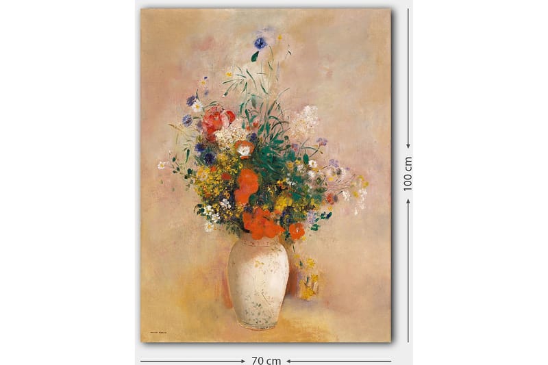 Dekorativ Canvasbilde 70x100 cm - Flerfarget - Lerretsbilder