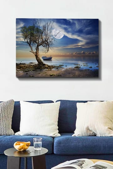Dekorativ Canvasbilde 70x100 cm - Flerfarget - Interiør - Maleri & posters - Lerretsbilder