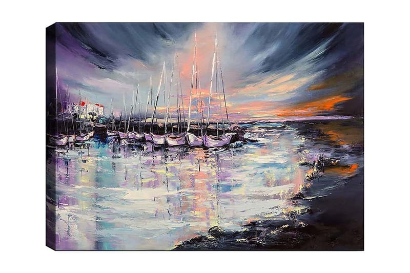 Dekorativ Canvasbilde 70x100 cm, Flerfarget
