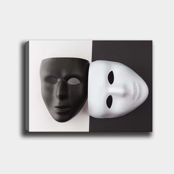 Dekorativ Canvasbilde 70x100 cm - Flerfarget - Interiør - Maleri & posters - Lerretsbilder